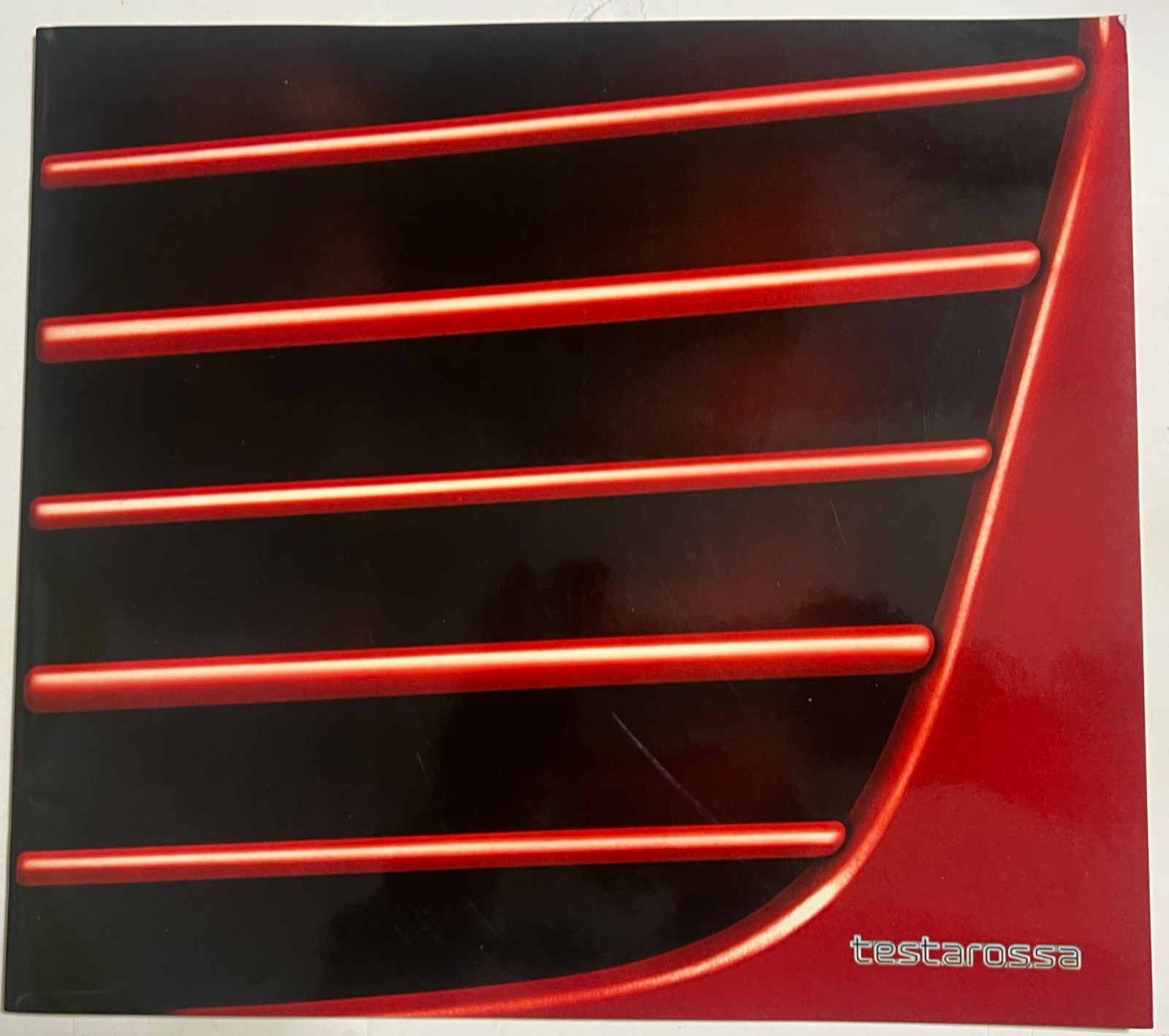 Original 1985 Ferrari Testarossa Sales Brochure #329/84