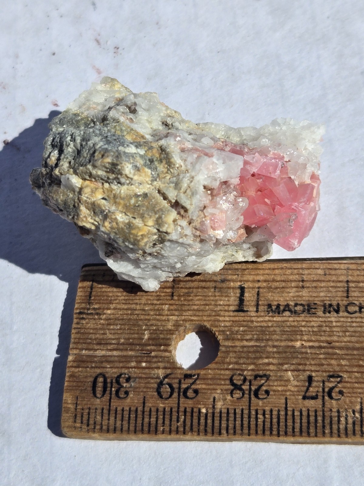 Beautiful Rhodochrosite specimen