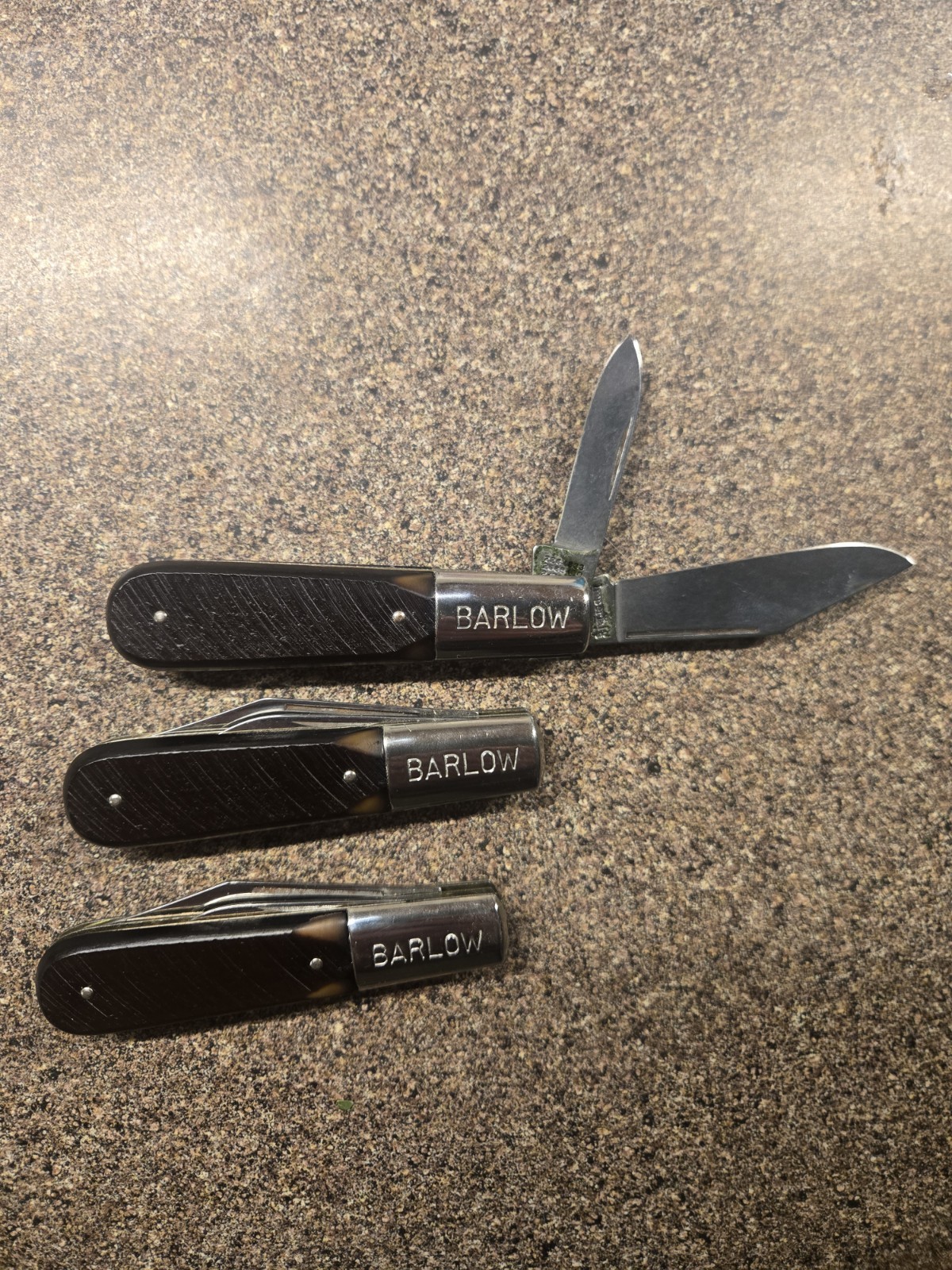 Vintage Imperial BARLOW POCKET KNIFE-2 Blades - SET OF 3 - NEW