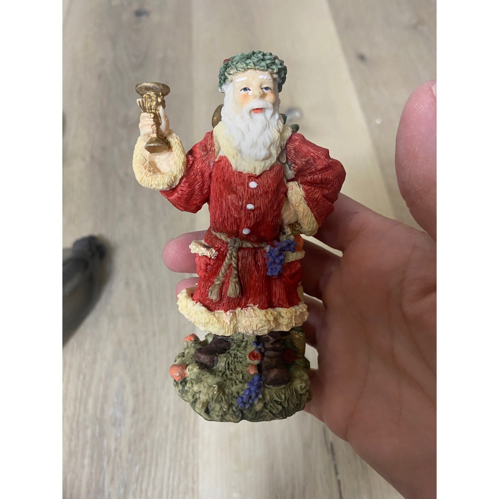 Vintage 1992 Father Christmas England Figurine International Santa Collection