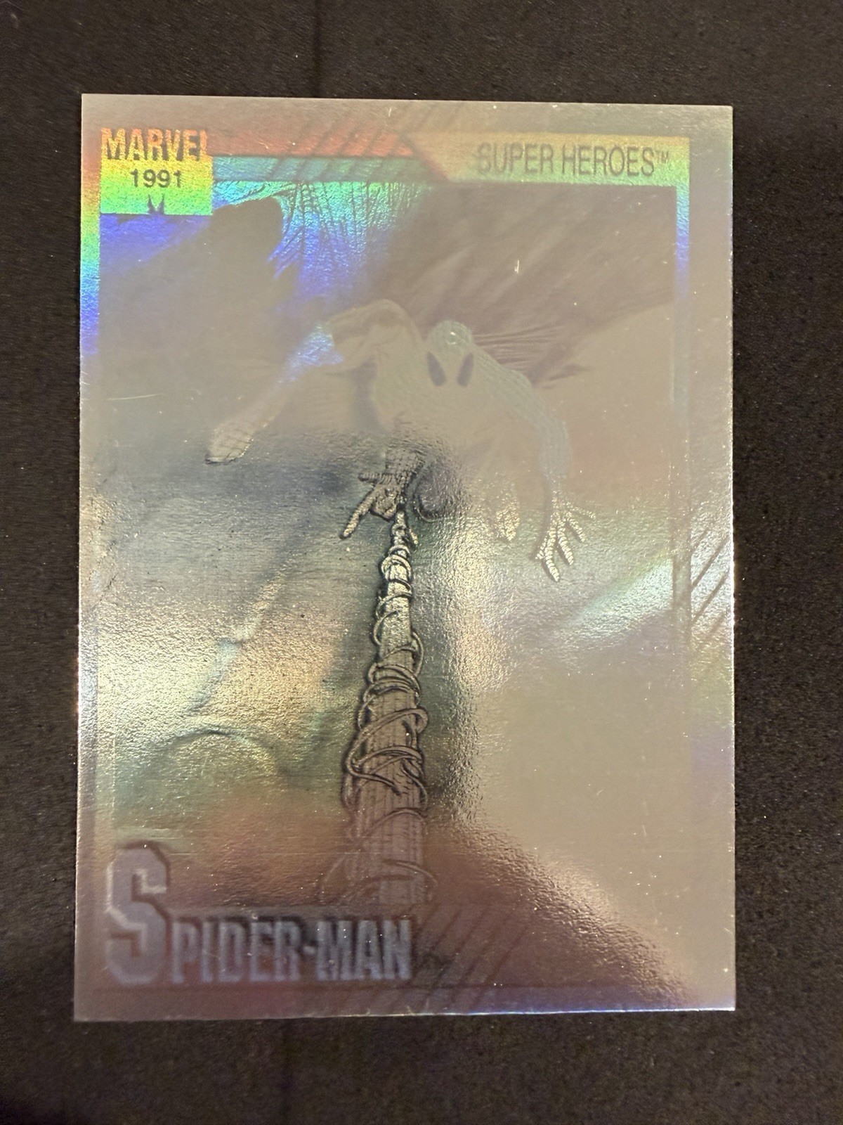 1991 IMPEL MARVEL UNIVERSE SERIES II #H-1 SPIDER-MAN HOLOGRAMS nm