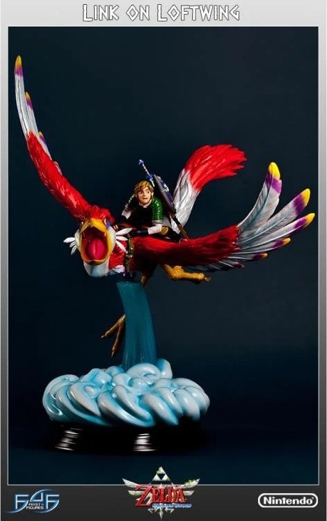 First 4 Figures The Legend of Zelda Skyward Sword Link on Loftwing Resin Statue