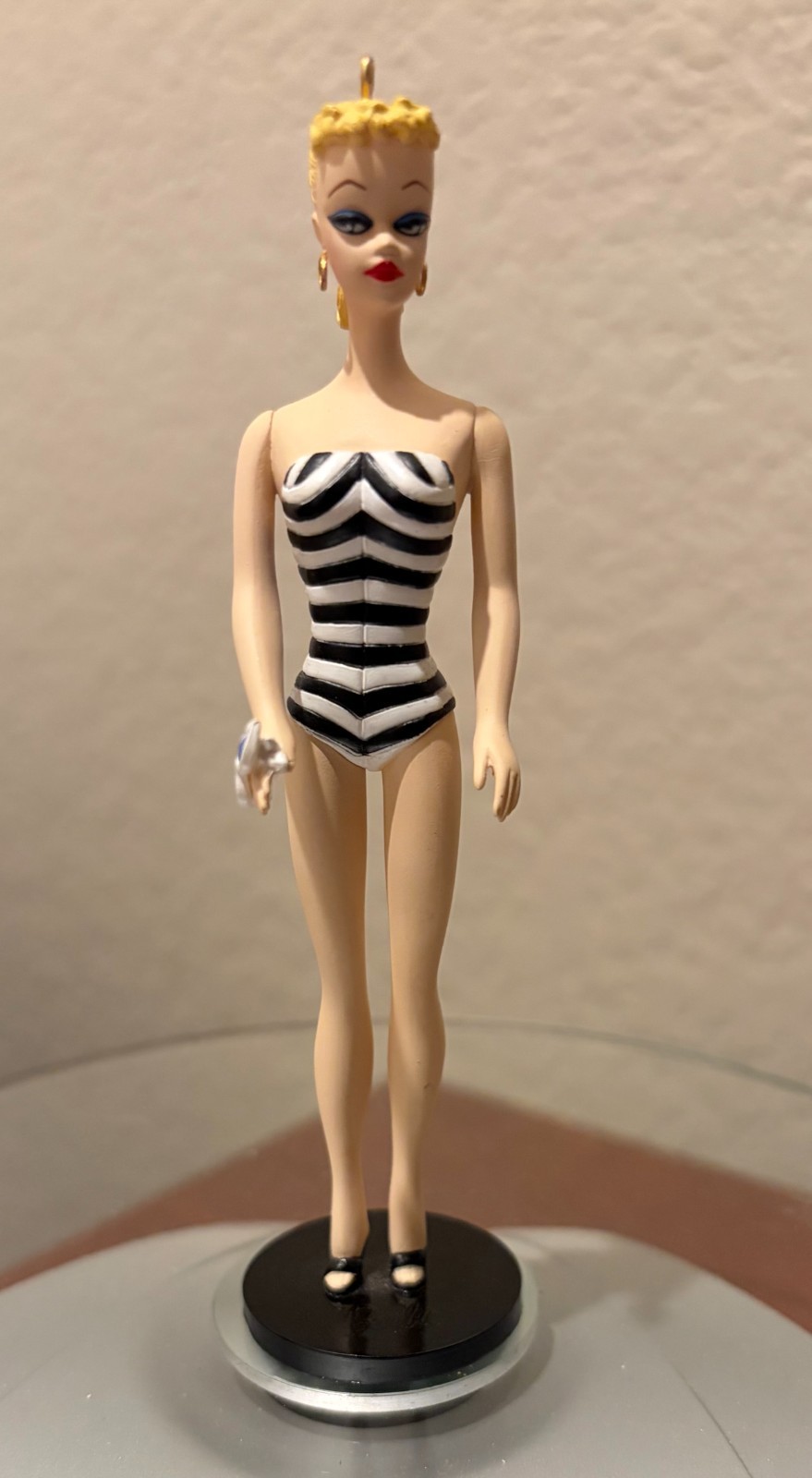 1994 Ashton-Drake Galleries, Mattel/BARBIE Ornament - The 1959 Swimsuit Debut
