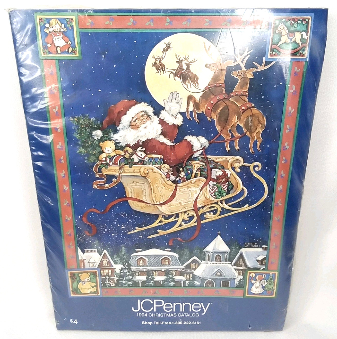 Vintage 1994 JC Penney Christmas Catalog Sealed New Arrival