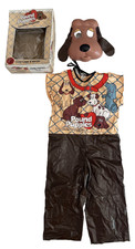 VTG 1985 Ben Cooper Pound Puppies Halloween Costume Mask Box Tiny Tot 3-5 Kids picture