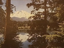 Vtg Promotional Print Mt Baker Washington Standard Oil Co Ephemera picture