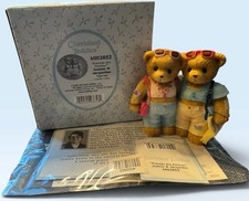 Cherished Teddies Joanne & Jacqueline Figurine Friends Are Forever #4002852 picture