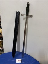Starfire Steel Medieval Sword with Leather Grip And Case 24” picture