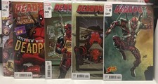 Deadpool #1  (Volume 9, 2022)  Covers A, B, C, D, E Variants-5 Comic Lot 🔑 🔥 picture