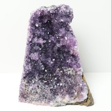 Brazilian Amethyst Cut Base Crystal – Natural Purple Geode picture