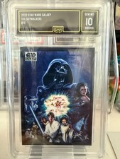 2022 Topps Chrome Star Wars Galaxy The Skywalkers #18 GMA 10 picture