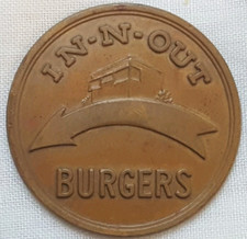 Ultra Rare 1950s In N Out Burger First Edition 