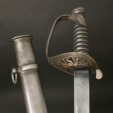 Antique-Style 1850 Union Officer’s Civil War Sword picture