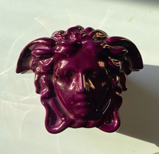 Versace Rosenthal Gypsy Fuchsia Porcelain Box 4x4x3inch made in Germany picture