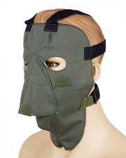 New US Army Extreme Cold Weather Mask Sage Green OSFM 100% Cotton Made In USA picture