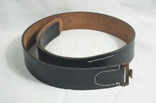 Early East German Leather Belt w/ WWII type catch. Unissued. 100cm picture