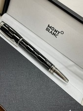 Montblanc StarWalker Black Mystery Rollerball Pen Luxury Writing Instrument NIB picture