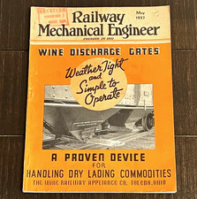 Railway Mechanical Engineer May 1937 Wine Discharge Gates Toledo Ohio #M7 picture