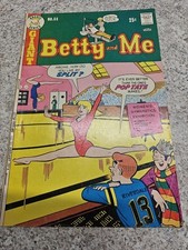 Betty And Me Innuendo Cover Comic Book Issue #55 1974 Archie Series Comics picture