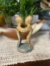 Vintage Shona Stone Carving Hand Crafted in Zimbabwe Signed H Gonzo picture