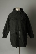 VTG French Army M50 Black Over Dyed Alpine Smock Pullover Parka Jacket picture