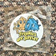 RARE 1970s Freakies Are Forever Cereal Patch *SEALED* HAMHOSE & SNORKELDORF  picture