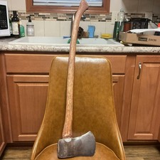 Vintage TRUE AMERICAN AXE.. 34 Inch. Good Handle.. picture