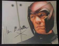 Rare Ian McKellen SIGNED Magneto x-Men 8x10 photo picture