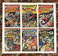MARVEL TEAM-UP LOT OF 18 VF+ VINTAGE BRONZE AGE CLASSIC COMICS SPIDER-MAN & MORE picture