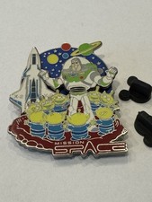 Disney Where Dreams HapPin Dream Attractions Mission Space Buzz LE 250 Pin picture