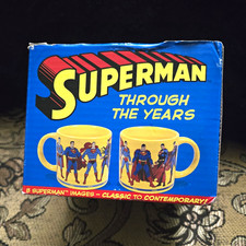 The Unemployed Philosophers Guild Superman Yellow 11oz Ceramic Mug Safe picture