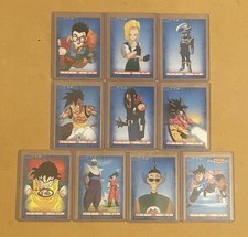 Vintage 1997 Panini Dragon Ball Anthology Power Force Lot Of 10 Cards picture