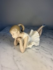 1992 Pensive Ballet Ballerina - NAO By LLADRO, Figurine By Vincente Martinez picture