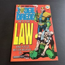 JUDGE DREDD #1 Eagle Comics He Is Law  6.5 J9 picture