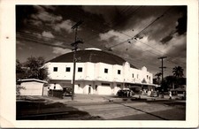 RPPC Postcard Civic Auditorium 1314 King Street 1933-1974 Honolulu Hawaii  23232 picture