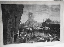 [Civil War] Ruins in the Heart of Charleston - Harper's Weekly, July 8, 1865. picture