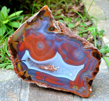 Big Condor Agate from Argentina * rare * Collector Piece extra large 5.29 lbs picture