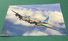 Boeing B-17G Flying Fortress Poster. Size is 14x20 inches. In Great Condition picture