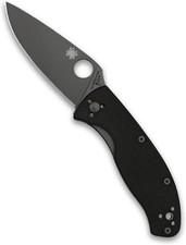Spyderco Tenacious G-10 3.38 inch Pocketknife - C122GBBKP -  Free-Shipping picture