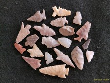 Cent Texas Bird Point Arrowheads, Prehistoric Indian Artifacts  DT4 picture