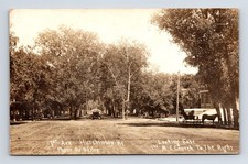 RPPC Street View 1st Ave Horse Buggy Car ME Church Hutchinson Kansas KS Postcard picture