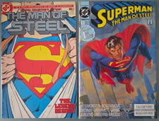 SUPERMAN THE MAN OF STEEL SET OF 39 (1991) DC COMICS DOOMSDAY LOBO BONUS #1 picture