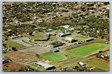 Cordell Schools Aerial View Oklahoma Vintage Postcard picture