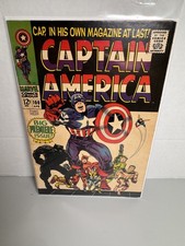 Captain America #100 Marvel 1968 First issue of own title (continues Very Good picture