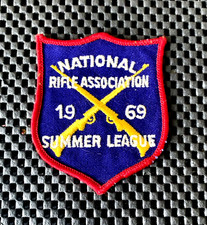 NATIONAL RIFLE ASSOCIATION 1969 SUMMER LEAGUE SEW ON ONLY PATCH 3