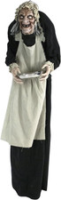 Life-Size 5.0-Ft. Talking Zombie Maid Animatronic picture