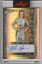 Juliette Lewis 2025 Leaf Electrum Fame Gold Auto Sealed 1/1 picture