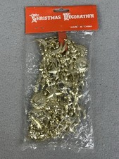 Vintage Celestial Sun Moon Stars Plastic Garland Anthropomorphic 3yds picture