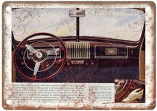 1939 Buick Vintage Auto Ad Retro Look Reproduction Metal Sign AM6274 picture