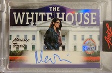 2025 Leaf Metal Presidents' Day The White House Auto MARISA TOMEI 5/5 Autograph picture